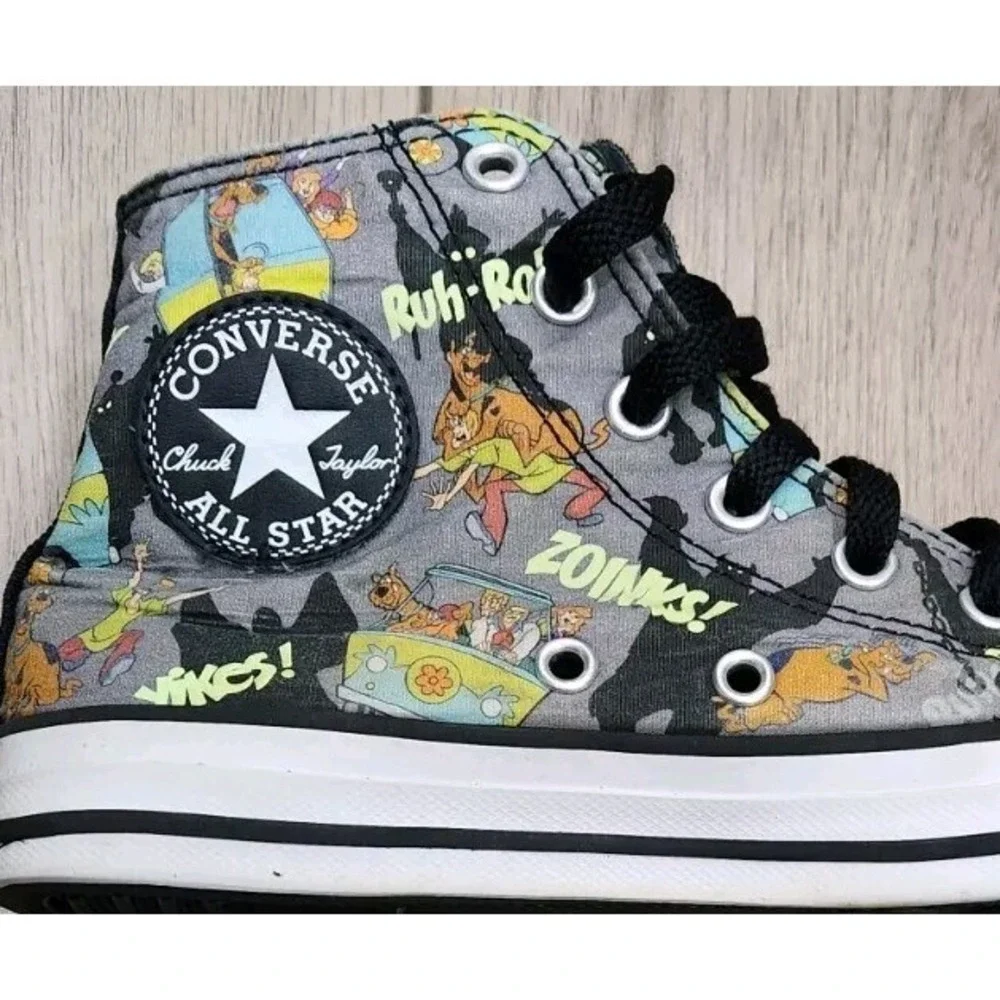 Converse All‎ Stars High Top Chuck Taylor Scooby Doo Glow In The Dark Youth 2